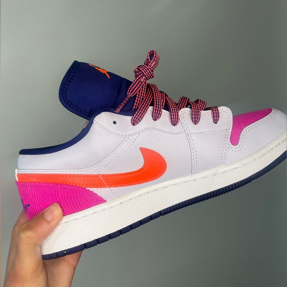 Pink Purple Orange Color Block Nike Sneakers